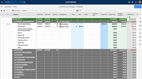 Construction Project Schedule Template Excel Hq Template Documents