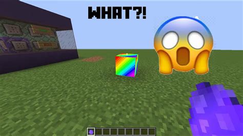Minecraft Epic Rainbow Wool Fixed Youtube