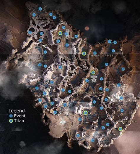 Anthem Open World Event Map - Event Location Guide ...