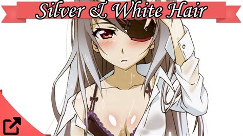Top Silver And White Hair Anime Girl 2015 Youtube