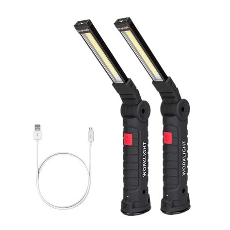 Portable Rechargeable Inspection Light Torch Cob Led Work Light With