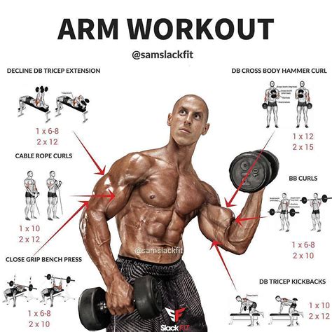 Arm Workout Bodybuilding Lana Allison Info