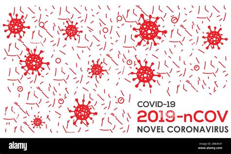 Coronavirus Covid 19 Ilustración Vectorial 2019 Ncol 2019 Novel
