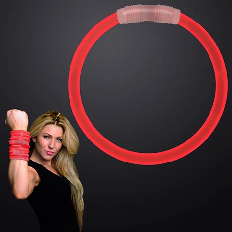 8 Inch Red Glow Bracelet