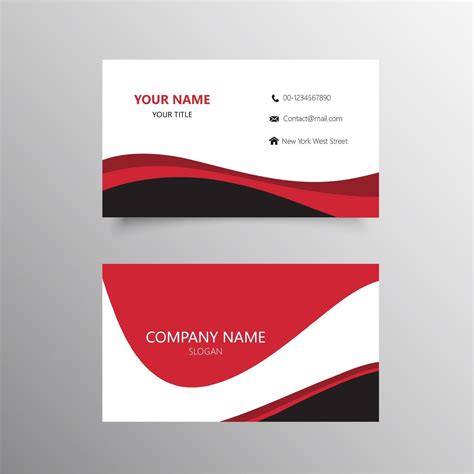 We understand that your time is extremely valuable,. Elegant Red Business Cards Template By CreativeDesign ...