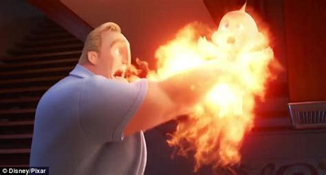 Incredibles 2 Teaser Sees Jack Jack Unveil His Powers Daily Mail Online