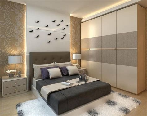 This innovative idea of creating a floating bed in the bedroom makes the room more spacious and elegant. 45+ Comfortable and Suitable Wardrobe Design for Big ...