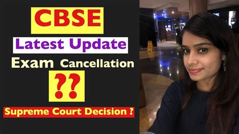 Cbse board exams 2021 highlights: CBSE board exam Latest update | Exam Cancel | CBSE New ...