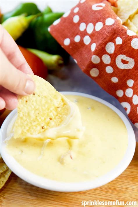 Queso Recipe ⋆ Restaurant Style ⋆ Sprinkle Some Fun