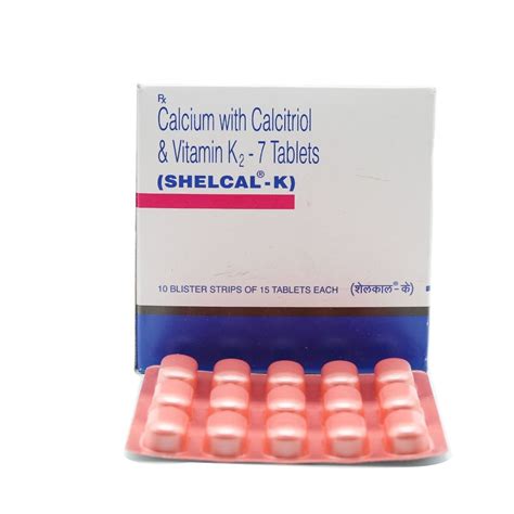 Shelcal K Tablet 15 S Price Uses Side Effects Composition Apollo