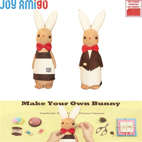 Make Your Own Soft Peter Bunny Sewing Kit Diy Plush Rabbit Present For