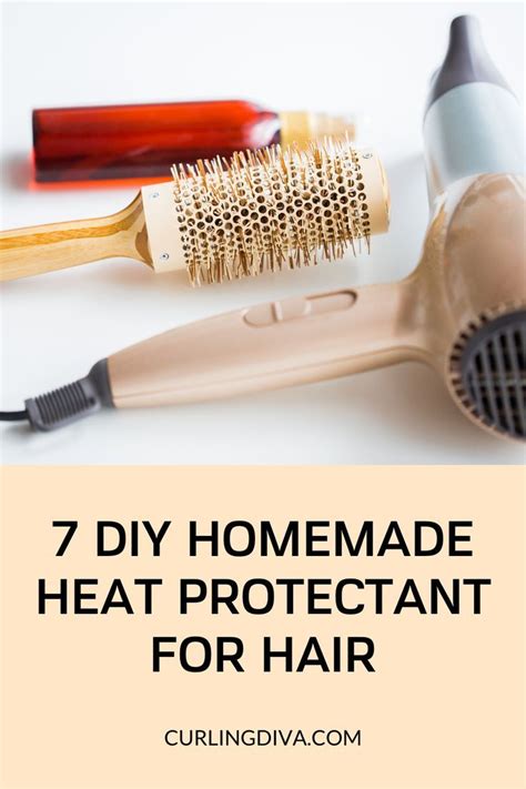 It works as a barrier between your hair and the high temperature and keeps your hair in good health. 7 DIY Homemade Heat Protectant For Hair in 2020 | Heat protectant, Diy natural products, Hair ...