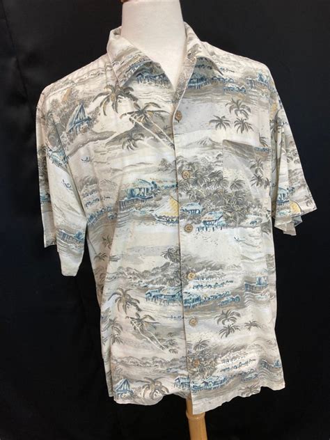 Tommy Bahama Hawaiian Aloha Shirt Etsy
