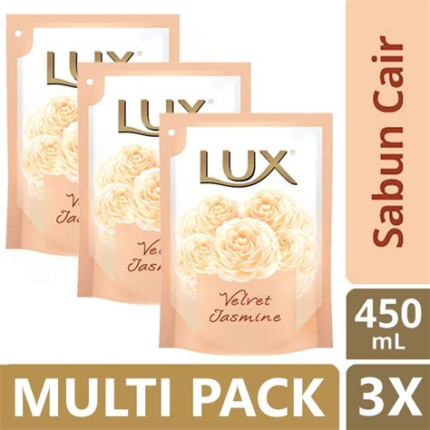 Kini, sabun jasmin7 didatangkan dengan. Lux Velvet Jasmine Sabun Cair Refill 450Ml Multi Pack ...