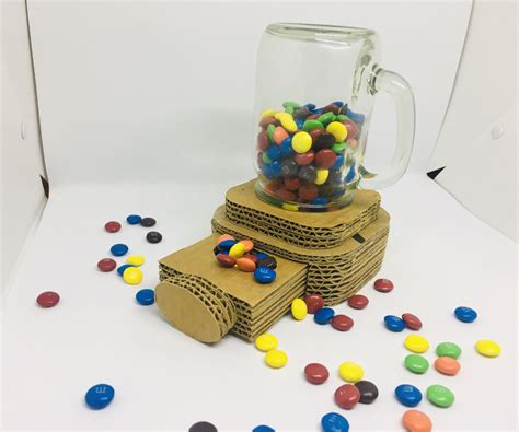 Diy Cardboard Candy Dispenser 4 Steps With Pictures Instructables