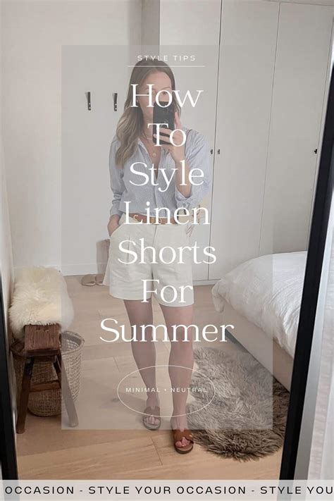 15 Linen Shorts Outfit Ideas For Spring Summer And Vacay Mode