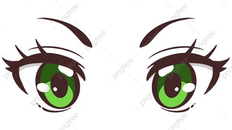 Close Up Hd Transparent Close Up Of Anime Character Eyes Eye Cartoon