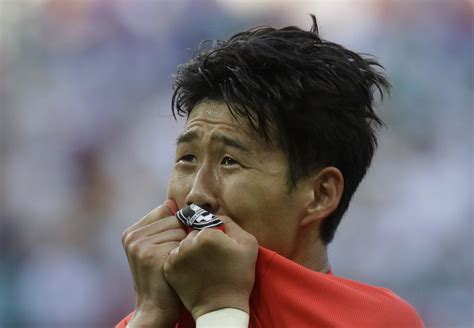 Indy Football on Twitter: "Saturday: Heung-min Son cries after South