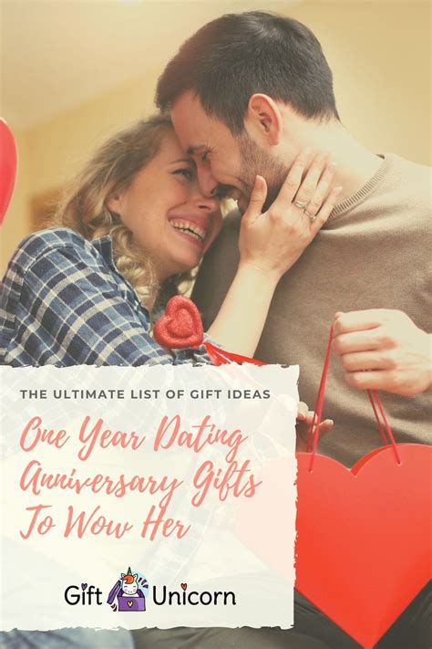 Maybe you would like to learn more about one of these? 34 One-Year Dating Anniversary Gifts To Wow Her - GiftUnicorn