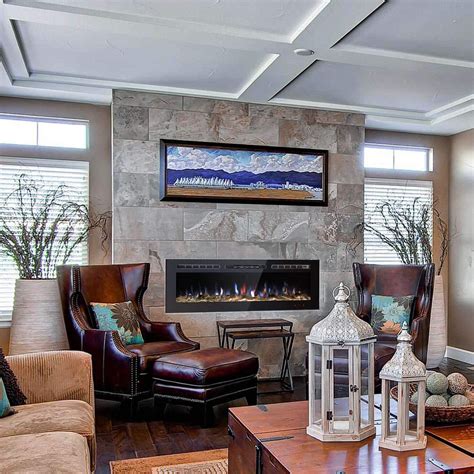 Providing houston with beautiful fireplaces since 1979. NEW 50 IN RECESSED ELECTRIC FIREPLACE 1500W & REMOTE ...