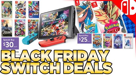 The Best Black Friday Nintendo Switch Deals Youtube