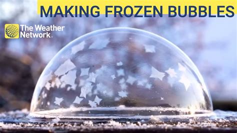 How To Make Frozen Bubbles Youtube