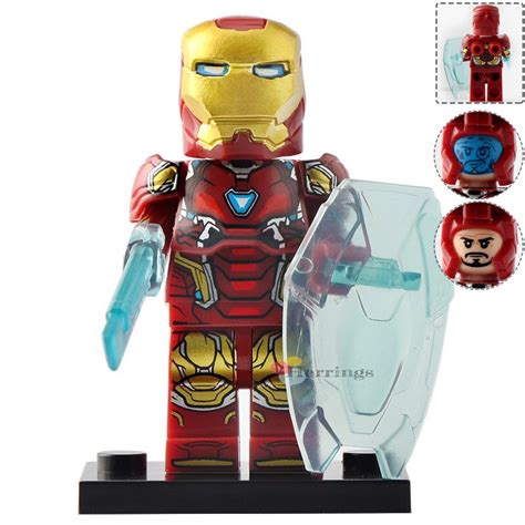 Iron Man Mark 85 Mk 85 Avengers Endgame Lego Moc Minifigure Toys T