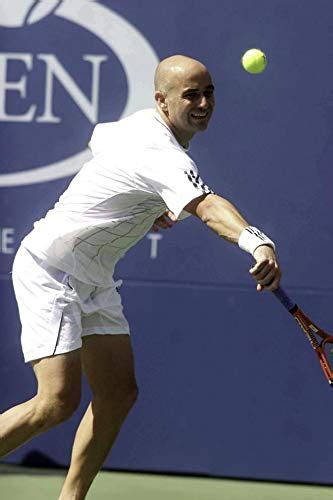 Andre Agassi Playing Tennis Photo Print 24 X 30 Home And Kitchen