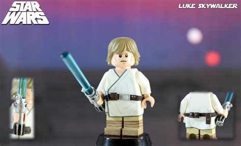 Custom Lego Star Wars A New Hope Luke Skywalker Flickr