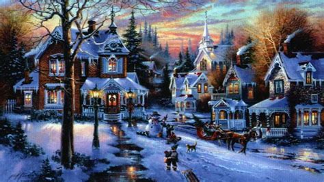 Christmas Village Full Of Castles Kerstmis Scènes Kerst Dorp