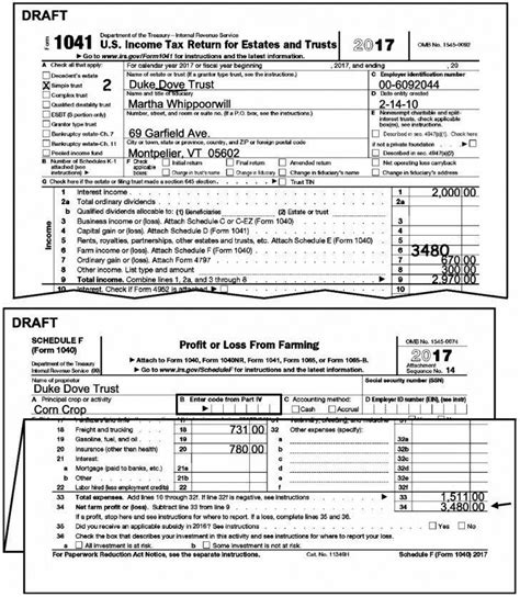 Irs Form 1041 Instructions 2013 Universal Network
