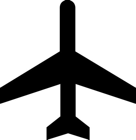 Transportation clipart airplane symbol, Transportation airplane symbol Transparent FREE for ...