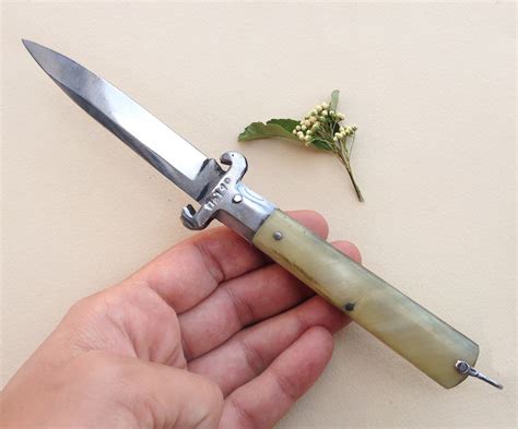 Rare 1920 Italian Pocket Knife Antique Horn Handle Frosolone Etsy
