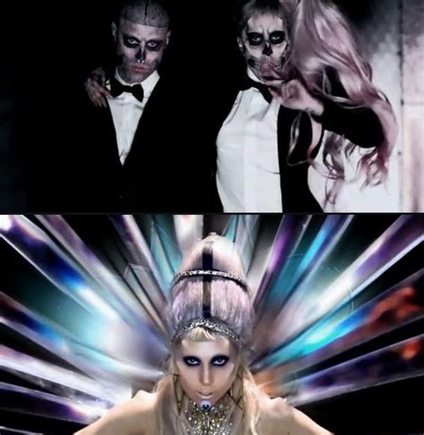 Lady Gaga Debuts Born This Way Music Video Mind Relaxing Ideas