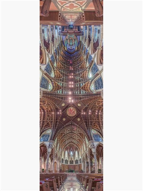 Vertical Churches Holy Name Cathedral Chicago Poster For Sale By