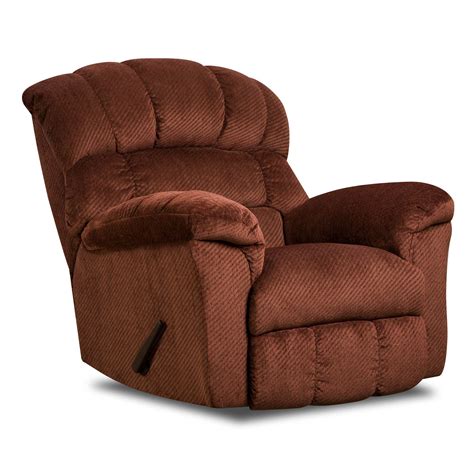 Choose from three positions, depending on your level of relaxation: Simmons Victor Chenille Oversized Rocker Recliner ...