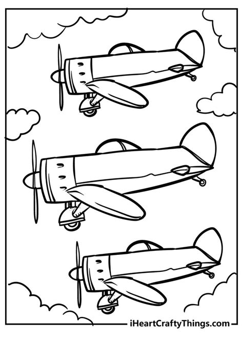 Airplane Coloring Pages 100 Free Printables