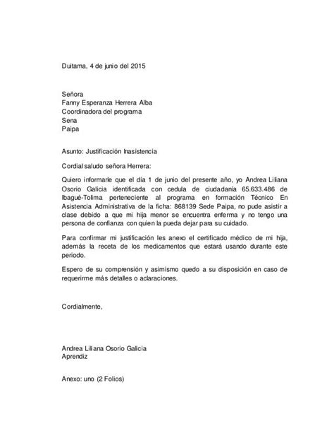 Carta Solicitud Excusa Perkata S Images