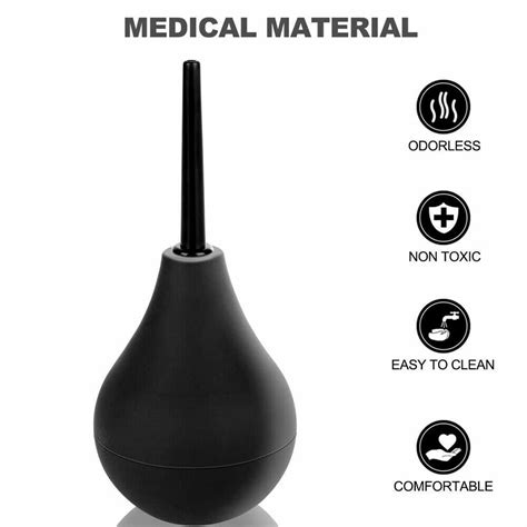 Anal Vaginal Bulb Douche Enema Irrigation Colonic Syringe Cleaner Rectal Kit Uk Ebay