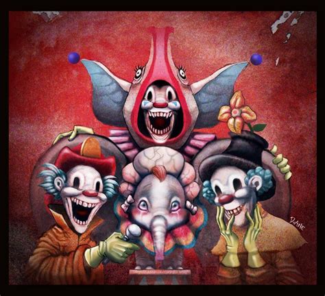 Creepy Dumbo Creepy Art Disney