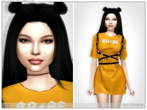 Aya Sims Models By Softspoken For The Sims 4 Spring4sims Sims 4