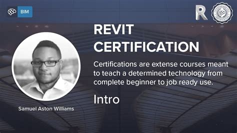 Revit Certification Intro Youtube