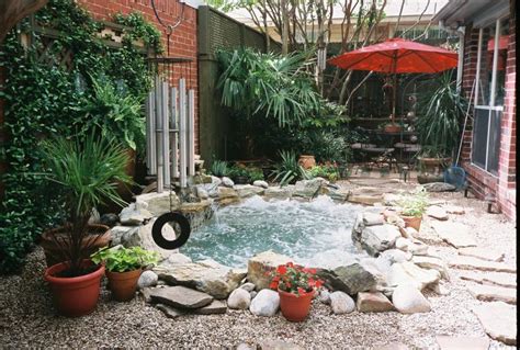 Transforming A Pond Into A Spa Yard Ideas Blog