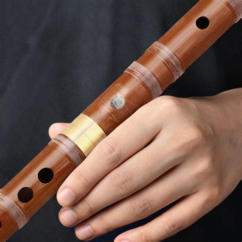 Chinese Musical Instrument Bamboo Flutedizi In D Pluggable Traditional
