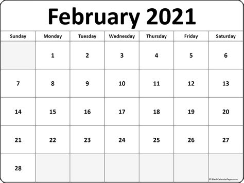 Hundreds of free printable calendars for you to print on demand. Calendar February 2021 Editable Planner | Free Printable Calendar Monthly