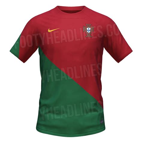 Portugal Soccer Jersey Replica Home Mens 2022 Wholesale Portugal