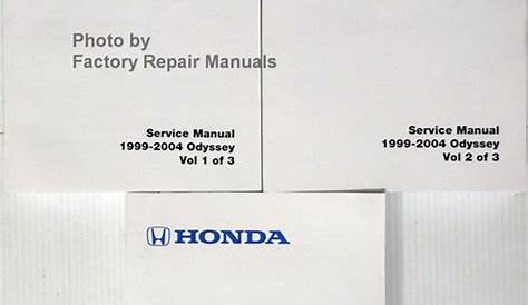 honda odyssey repair manual