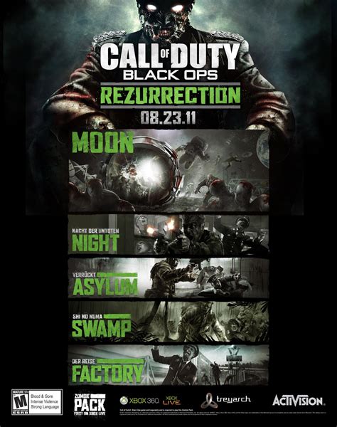 Blue Dot Gaming Call Of Duty Black Ops Map Pack 4 Rezurrection