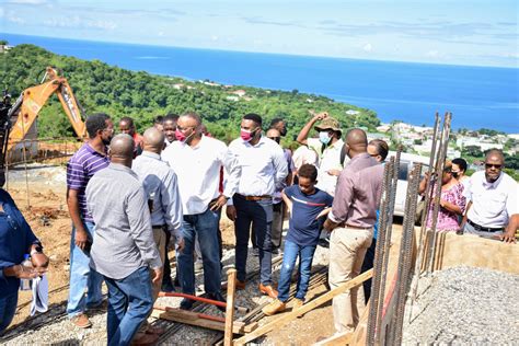 dominica construction of ten new housing units in canefield east in full