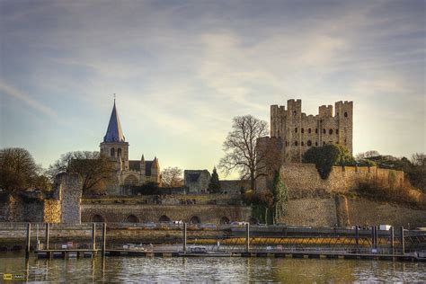 Rochester Castle - England | Rochester Castle stands on the … | Flickr